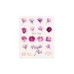 Aba Group Naklejki wodne do paznokci kwiaty Viole - 706