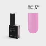 BIBLIOTEKA Cover Base Petal 4 – delikatnie różowa baza kamuflująca, 10 ml