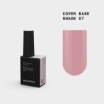 BIBLIOTEKA Cover Base Shade 7 – chłodna różowo-beżowa baza, 10 ml