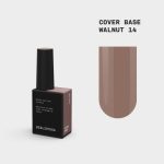 BIBLIOTEKA Cover Base Walnut 14 – ciepła orzechowa baza nude, 10 ml