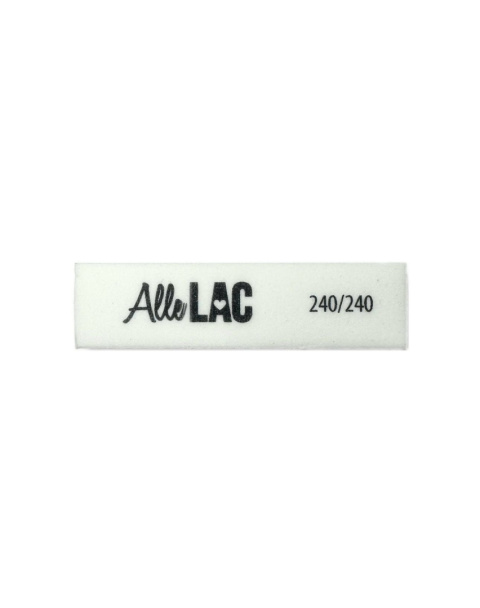 Bloczek blok polerski AlleLac 240/240 Standard biały 1 szt