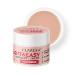 CLARESA Żel Budujący SOFT&EASY LIGHT BEIGE 45G