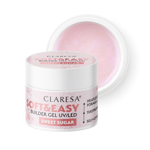CLARESA Żel Budujący SOFT&EASY SWEET SUGAR 45G