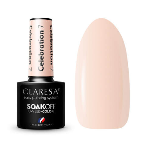 CLARESA lakier hybrydowy CELEBRATION 7 -5G