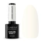 Claresa Lakier Hybrydowy Autumn Crush 1 5g – mleczny beż z perłowym połyskiem