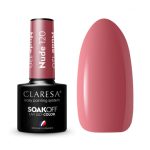 Claresa Lakier hybrydowy Nude 120 – koralowy odcień różu 5 g