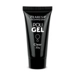 Claresa Poli Gel – żel budujący clear 30 g, akrylożel do paznokci
