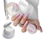 Clavier Baby Boomer żel 3w1 U02 Pinkara 3g ombre art stamping