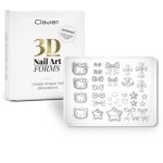 Clavier formy 3D do zdobień paznokci Nail Art Forms nr 04 Hello Kitty