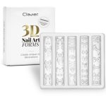 Clavier formy silikonowe 3D do zdobień paznokci kokardki nr 10 kokradki