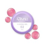DIVNA Aurora Gel 02 – Żel shimmer do zdobień z efektem blasku 5 ml