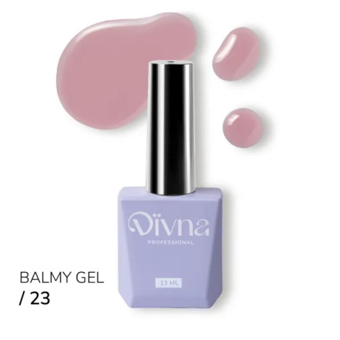 DIVNA Balmy Gel 23 13 ml – Żel o Konsystencji Bazy do Wzmocnienia Paznokci
