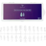 DNKa Professional Nail Gel Tips Almond 240 szt – żelowe tipsy migdał