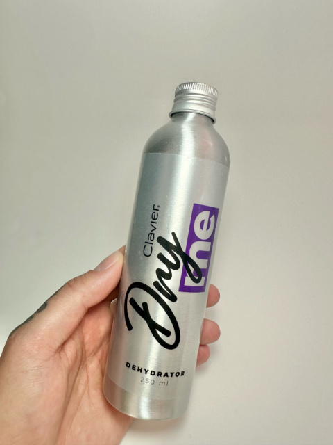 Dehydrator " Dry Me" Clavier, odtłuszczanie, zwiększa przyczepność lakieru hybrydowego, 250ml
