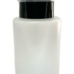 Dozownik z pompką na płyny czarny 150 ml