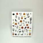 EM Nail Naklejki na paznokcie samoprzylepne Halloweenowe JO-1106
