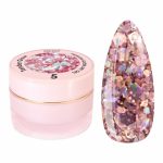 EM Nail Żel do Zdobień Paznokci Premium Glitter Art Gel Tender Glow 5 – 5g