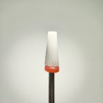 Frez ceramiczny do ściągania masy Umbrella stożek ścięty 3/32" F Drobny do żelu hybrydy