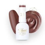HESSI Lakier hybrydowy nr 16 – klasyczny beżowo-brązowy odcień 7 ml