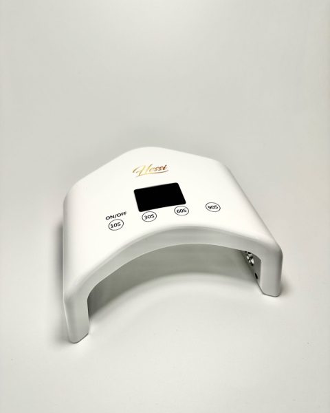 HESSI Lampa LED 48W Bezprzewodowa – White Biała Lampa do Manicure