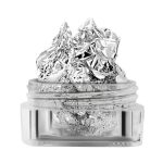 HESSI Pyłek Silver Flakes Effect – srebrne płatki do paznokci