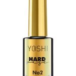 YOSHI Hard Base No2 – Twarda Baza Hybrydowa z Drobinkami, Wzmacniająca i Samopoziomująca 10ML TPO-FREE
