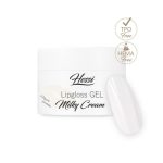 Hessi Lipgloss Gel Milky Cream 10 ml – Żel Samopoziomujący 2w1 o Konsystencji Średnio Gęstej, Idealny do Budowy i Koloru