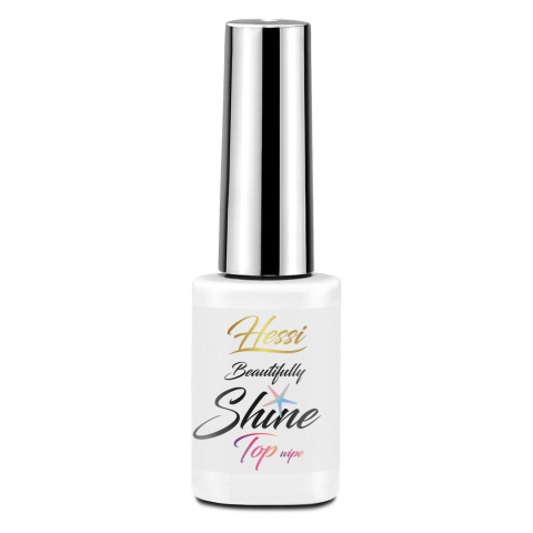 Hessi Top Beautifully Shine 5ml – Top Wykończeniowy Wipe z Połyskiem
