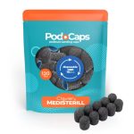 Clavier Kapturki ścierne PodoCaps Medisterill do pedicure, 13mm, 120 grit – 10szt.