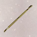 Kopytko do manicure – złote, dwustronne, profesjonalne