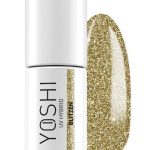 YOSHI Lakier Hybrydowy Blitzen 415 – Złoty Glitter 6 ml TPO-FREE