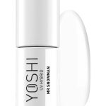 YOSHI Mr Snowman 608 – lakier hybrydowy 6 ml, śnieżna biel kryjąca TPO-FREE