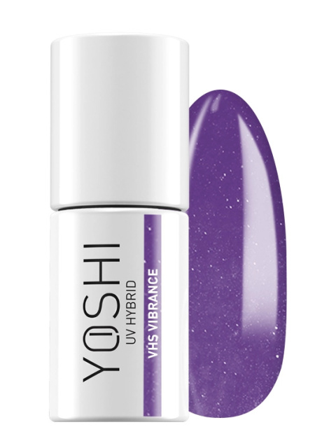 YOSHI VHS Vibrance 016 – lakier hybrydowy 6 ml, flash neon fiolet TPO-FREE