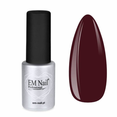 EM Nail Lakier hybrydowy Premium Espresso 182 – głęboki kawowy brąz