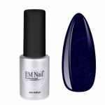 EM Nail Lakier hybrydowy Premium Space Adventure 34 – granat z drobinkami