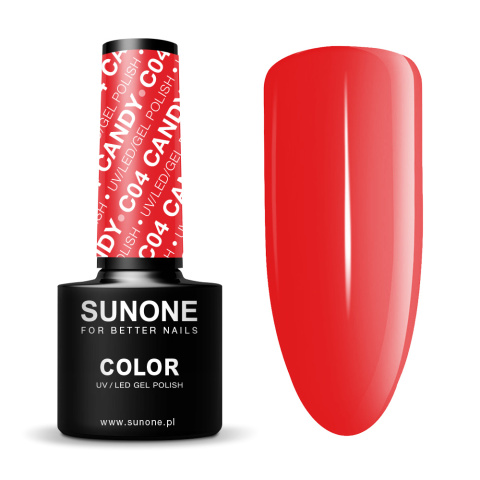 SUNONE Lakier hybrydowy 5ml - C04 Candy