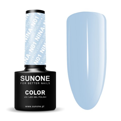 SUNONE Lakier hybrydowy 5ml - N01 Nina