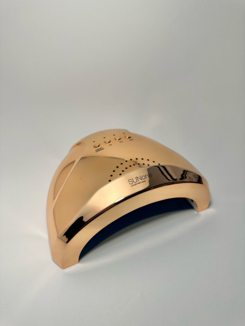 SUNONE Lampa UV LED SUN1 – 48W, Złota, Sensor Ruchu, Manicure Hybrydowy