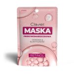 Clavier Maska do twarzy 25ml – przeciwzmarszczkowa w płacie z retinolem