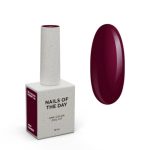 NAILSOFTHEDAY Cherry Gel Polish – bordowy lakier hybrydowy, 10 ml