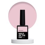 NAILSOFTHEDAY Milky Pink Top 10 ml – mleczno-różowy top bez warstwy lepkiej