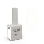 NAILSOFTHEDAY Milkyway Gel Polish – mleczny biały lakier hybrydowy półtransparentny, 10 ml