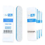 Nail4u Pilnik Podofile BASIC MINI STRAIGHT Prosty 100/180 1szt- Jednorazowy Pilnik