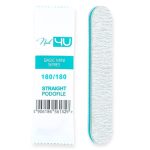 Nail4u Pilnik Podofile BASIC MINI STRAIGHT Prosty 180/180 1szt - Ekologiczny Pilnik Jednorazowy