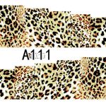Naklejki wodne w panterke - A111
