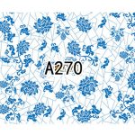 Naklejki wodne kwiaty - A270