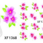 Naklejki wodne kwiaty - XF1368