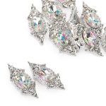 Ozdoby do paznokci kryształki 3D Molly Nails Nr 2 10 szt