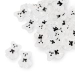Ozdoby do paznokci misie 3D Molly Nails clear 20 szt