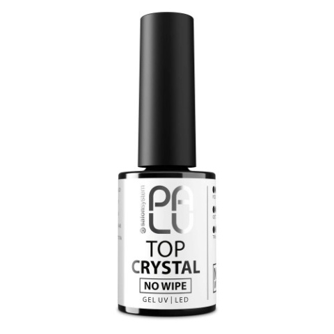 Palu Top Coat No Wipe Crystal 11 g – Top Hybrydowy Bez Przemywania TPO-FREE